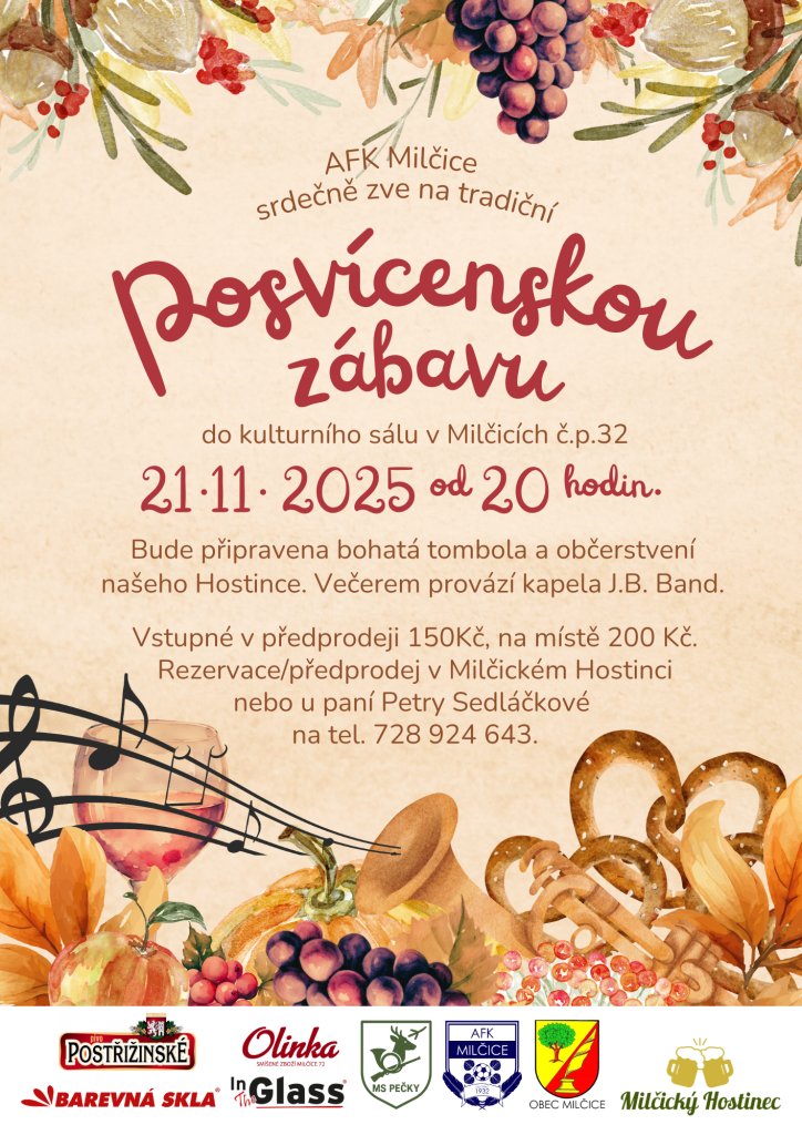 Posvícenská zábava 2025